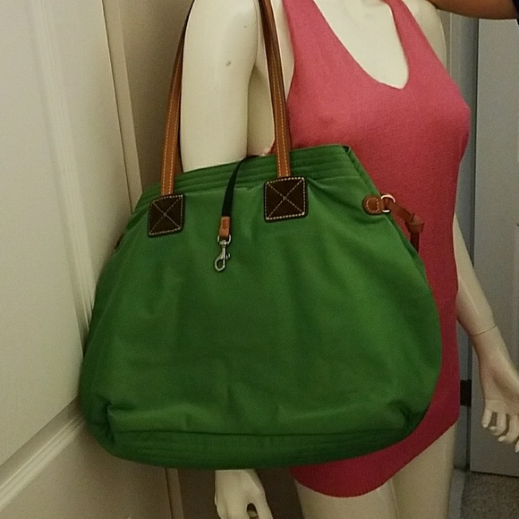 Downey & Bourne green purse with dustbag - Picture 6 of 6